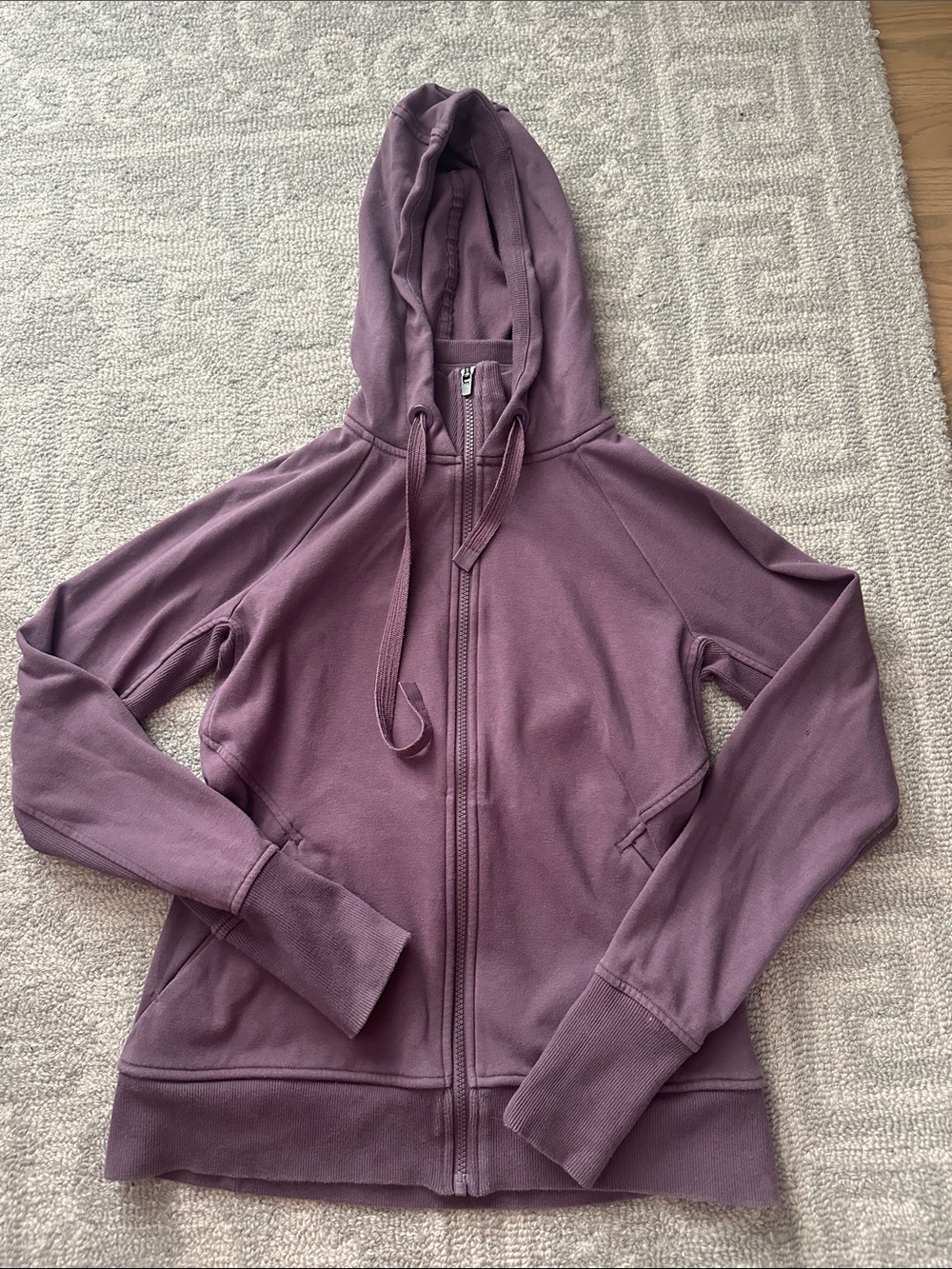 Athleta Purple Triumph Full-Zip Hoodie | S